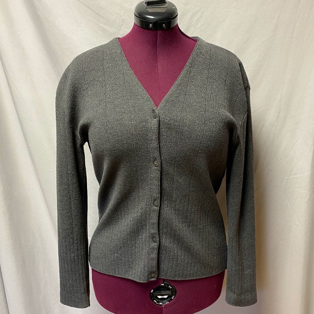 LACOSTE button down cardigan